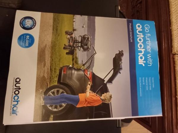Image 2 of Autochair LM40 4way folding Disability Scooter Hoist