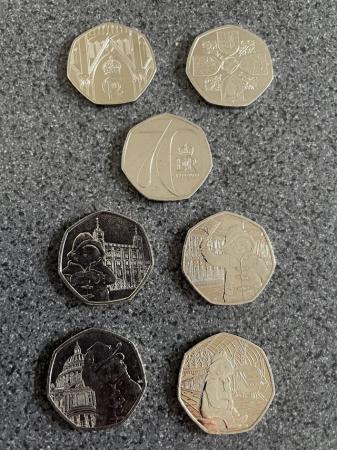 Image 1 of King Charles,Paddington and late queen coins