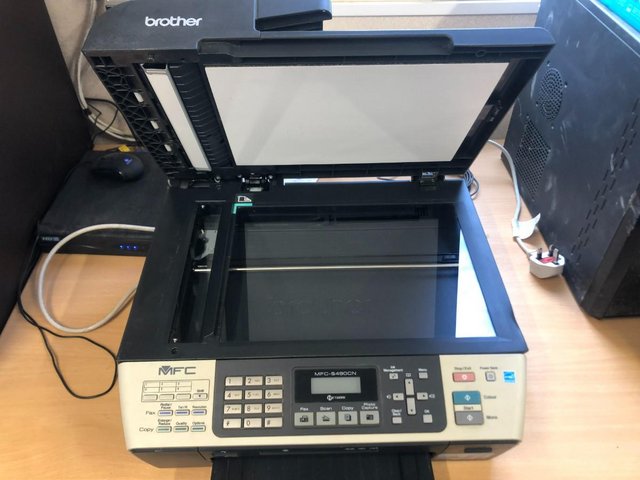 Preview of the first image of BROTHER MFC-5490CN COLOR A4 INKJET PRINTER/SCANNER/COPIER.