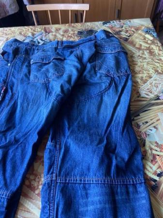 Image 2 of RED ROUTE MOTORCYCLE JEANS SIZE 40
