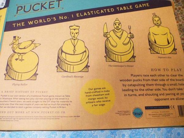 Image 3 of original "pucket" board game boxed