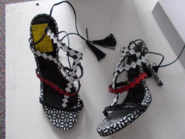Image 2 of Russell and Bromley, Viper shoes, size 5, highly decorative