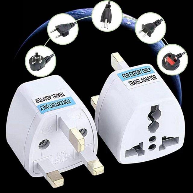 Preview of the first image of Universal Plug Adapter Type G Travel Socket.