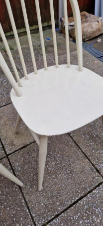 Image 3 of Mid Century Ercol dining chairs x 4