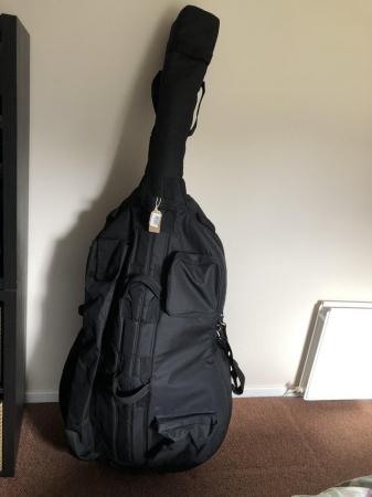 Image 1 of Stentor Student double bass 1/2 size