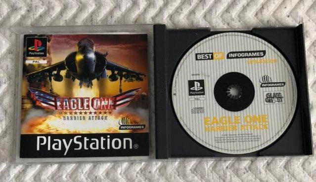 Image 2 of PlayStation Game Eagle One Harrier Attack