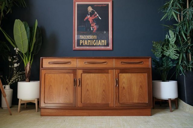 Preview of the first image of Mid Century G Plan Fresco Sideboard Teak 1980s.