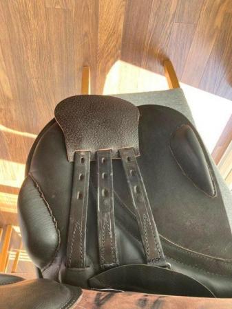 Image 3 of Black Country 18” brown working hunter saddle