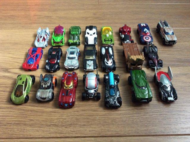 Preview of the first image of Hot Wheels Marvel Set of 22 Cars.