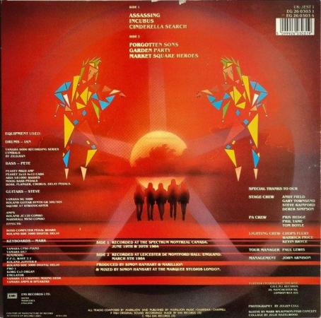 Image 2 of Marillion ‘Real To Reel’ 1984 UK 1st pressing LP. NM/EX+