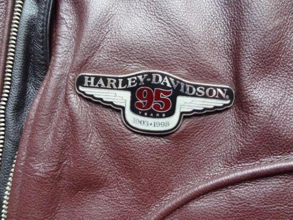 Image 2 of Brand new, unworn, Harley Davidson 95th Anniversary leather