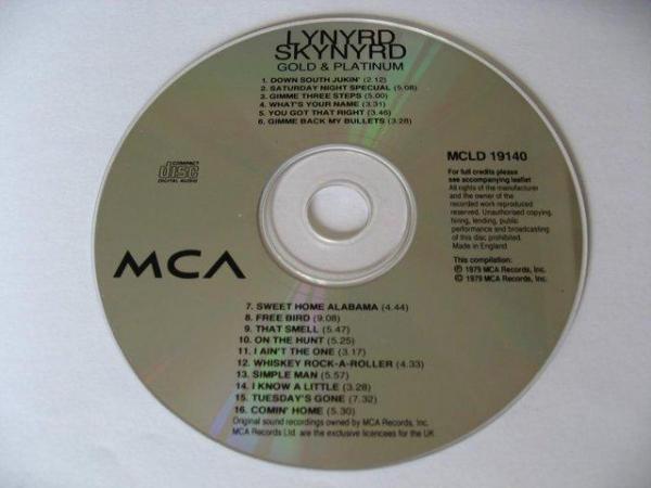 Image 3 of The Very Best of Lynyrd Skynyrd: Gold & Platinum – CD - MCA
