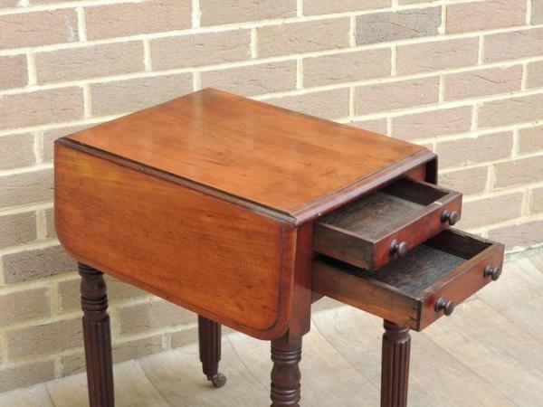 Image 12 of Victorian Extendable Side Table (UK Delivery)