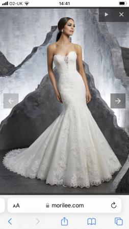 Image 3 of Mori-Lee wedding dress size UK 8