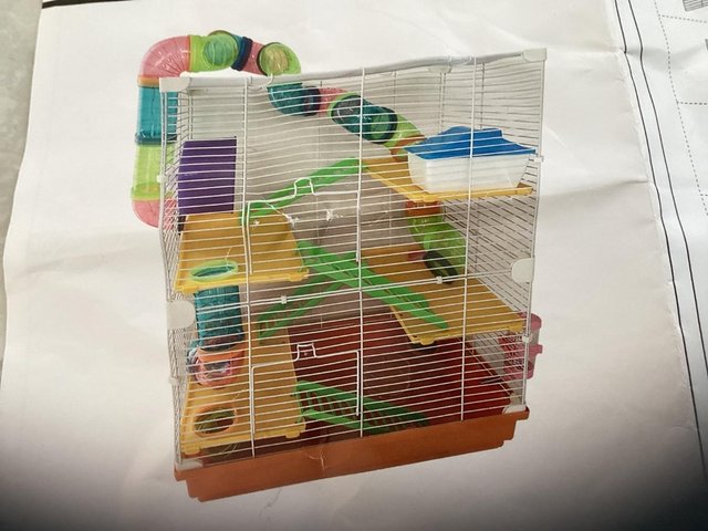 Brand new Pawhut hamster cage — photo 2 of 4