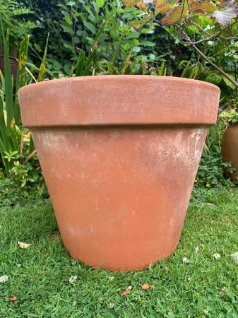Image 2 of Large weighty terracotta plant pot