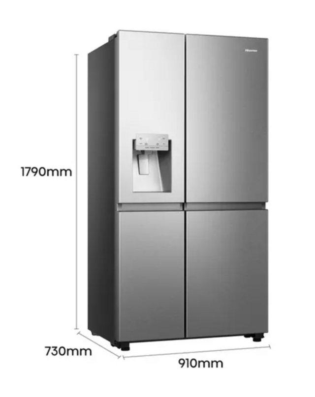 Preview of the first image of American style Fridge-Freazer Hisense RS818N4TIE.