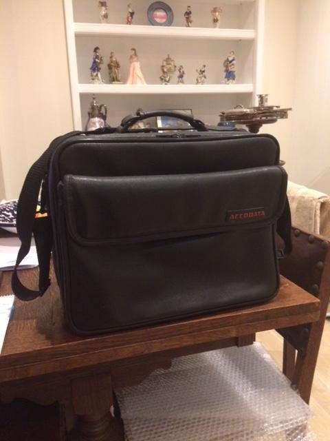 Preview of the first image of Accodata Laptop Bag, colour black.