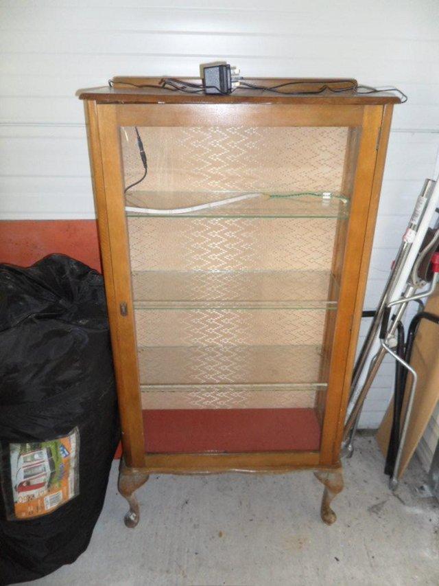 Preview of the first image of GLASS FRONTED DISPLAY CABINET.