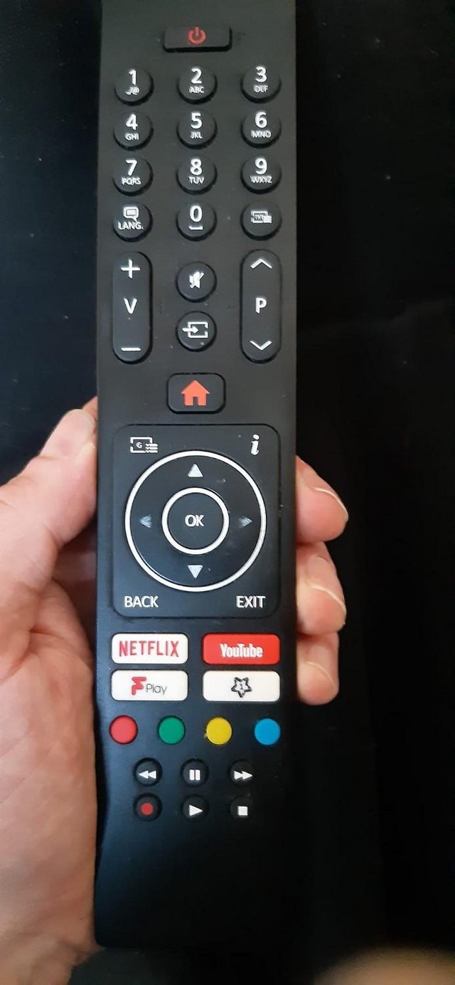 Preview of the first image of Techwood / digihome / Logik Smart TV remote - app buttons.