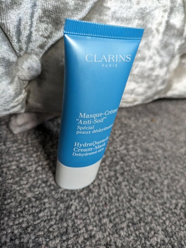 Preview of the first image of Clarins Paris Hydra Quench cream mask.