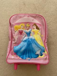 Preview of the first image of Disney Princess trolley bas/suitcase.