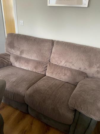 Image 4 of 2 seater reclining sofa like new