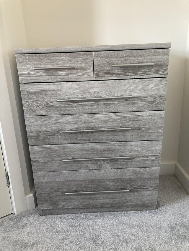 Preview of the first image of Chest of Drawers grey from Very.
