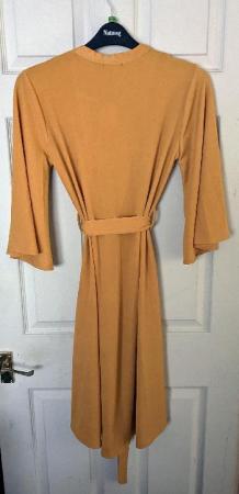 Image 2 of Gorgeous Ladies Belted Duster Coat By Boohoo - Size 12    B9