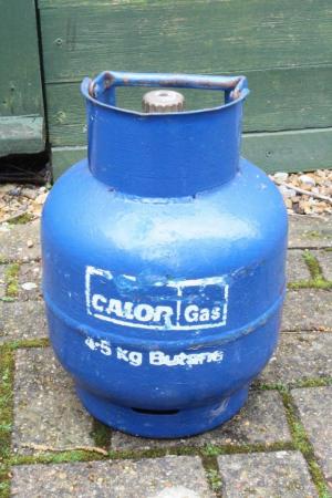 Image 2 of CalorGas 4.5 kg Butane Calor Gas Bottle,Still 1.2kg of gas