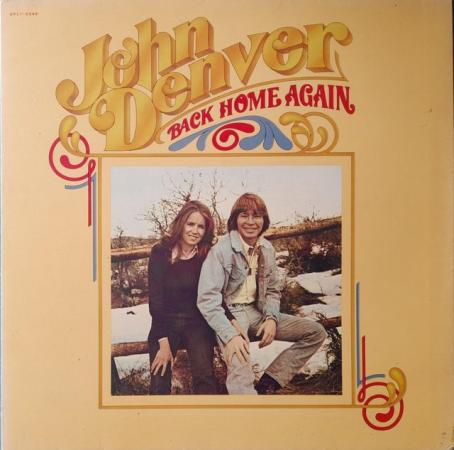 Image 1 of John Denver ‘Back Home Again’ 1974 UK 1st Press LP. EX/VG