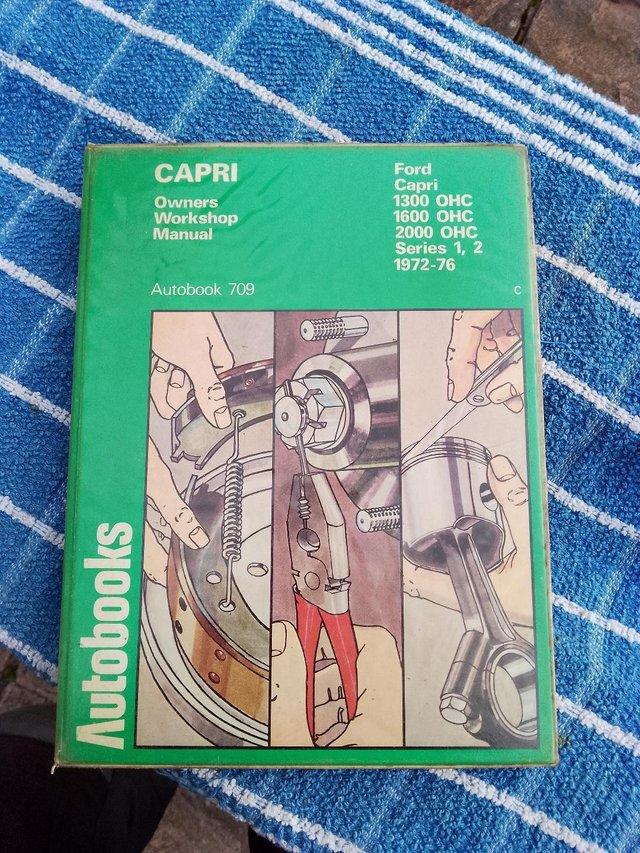 Preview of the first image of Autobooks Workshop Manual (709) for the Ford Capri Series 1.