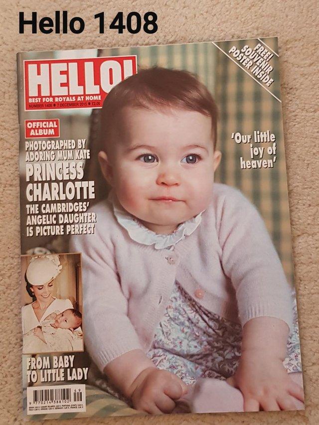 Preview of the first image of Hello Magazine 1408 - Princess Charlotte - Official Album!.