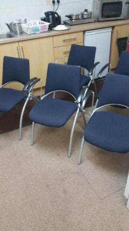Image 2 of Verco Stackable office/meeting/boardroom/conference chairs