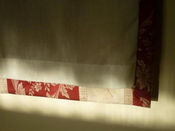 Image 2 of Curtains including tie backs and pelmet