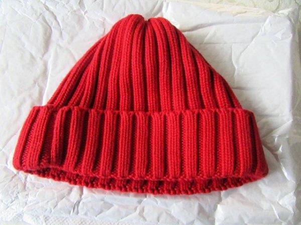 Image 2 of Joules Beanie Hat, Red, One Size, Never worn (4% Cashmere)