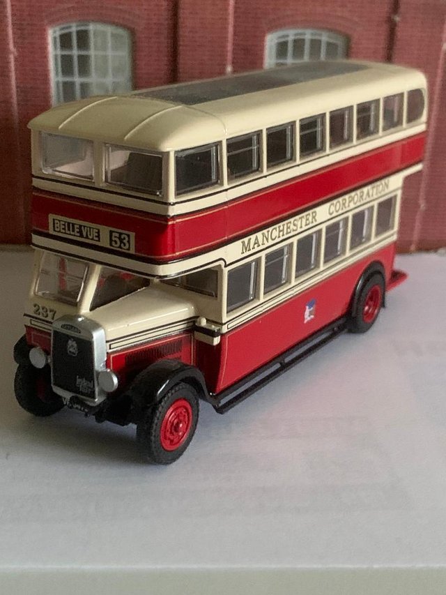 Preview of the first image of SCALE MODEL BUS: MANCHESTER CORPORATION 1930s LEYLAND TD1.