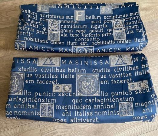 Image 1 of Pair of Ready Made Lined Curtains: 2500mm x 2250mm