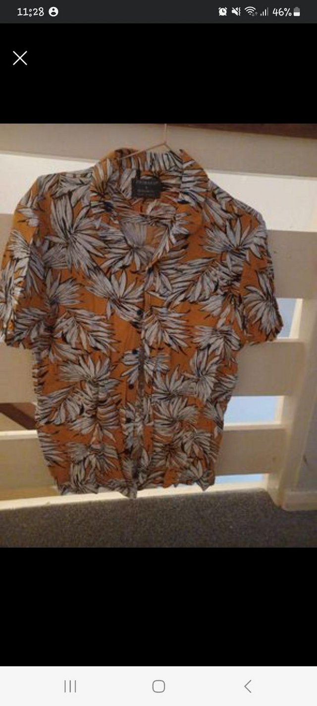 Preview of the first image of Two funky men's summer shirts.