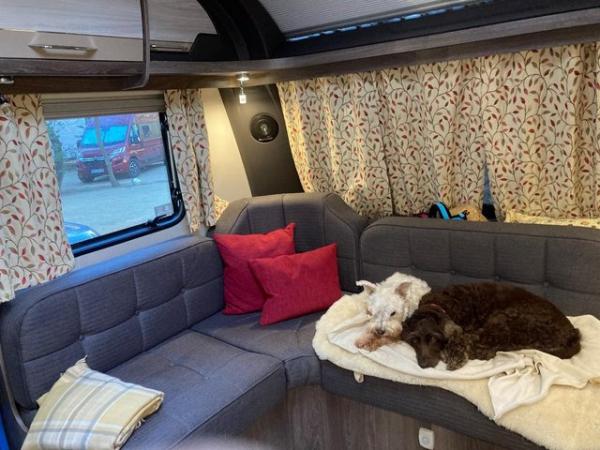 Image 3 of Coachman Lusso, full set of Voyage Maison curtains