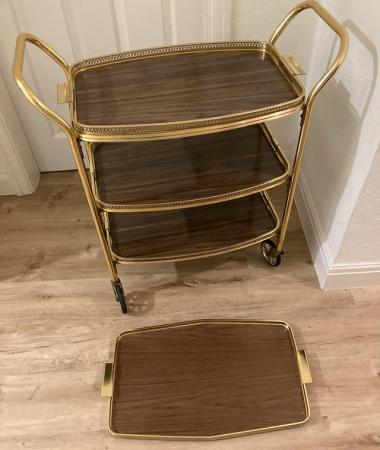 Image 1 of Vintage retro hostess drinks/cocktailtrolley