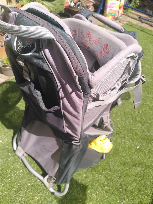 Preview of the first image of Baby backpack in good condition.