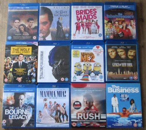 Image 1 of 12 Assorted Blu-Ray movies Action/ Drama/ Comedy