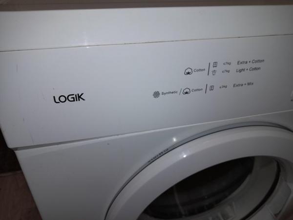 Image 3 of Logik 7g vented tumble dryer