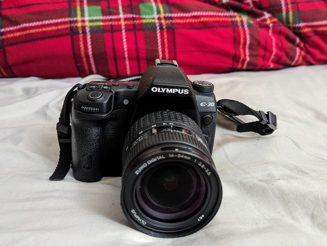 Preview of the first image of Olympus E-30 Camera kit and Accessories bag.