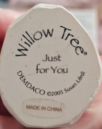 Image 2 of Willow Tree “Just for You” sculpted hand painted figurine