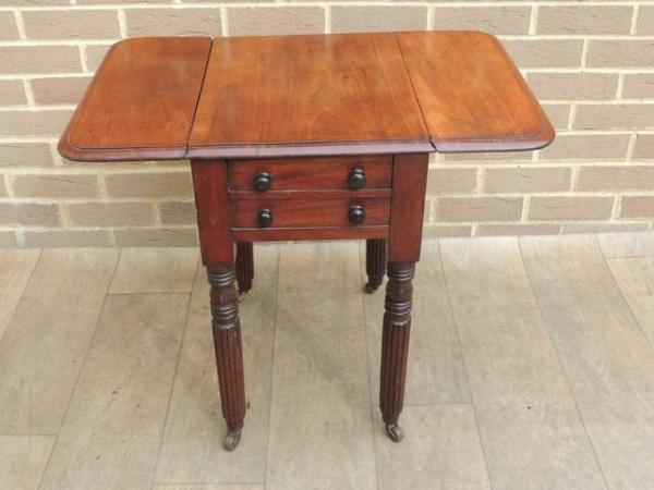 Image 21 of Victorian Extendable Side Table (UK Delivery)