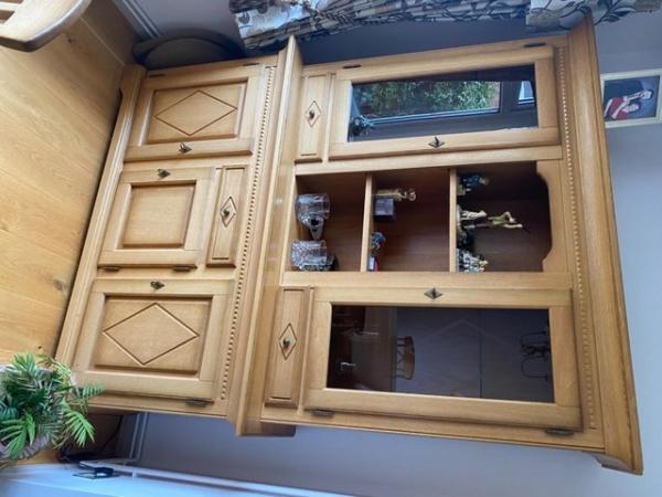 Image 2 of Solid wood Cabinet/Dresser