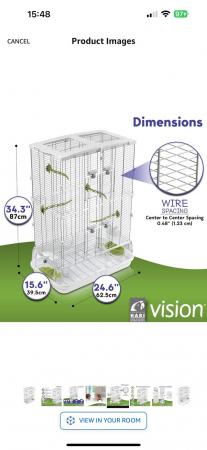 Image 4 of Vision bird cage great condition