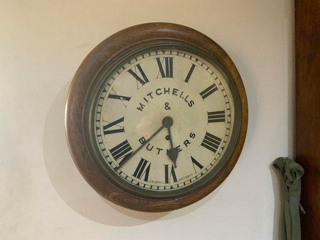 Preview of the first image of Mitchell & Butlers wall clock.